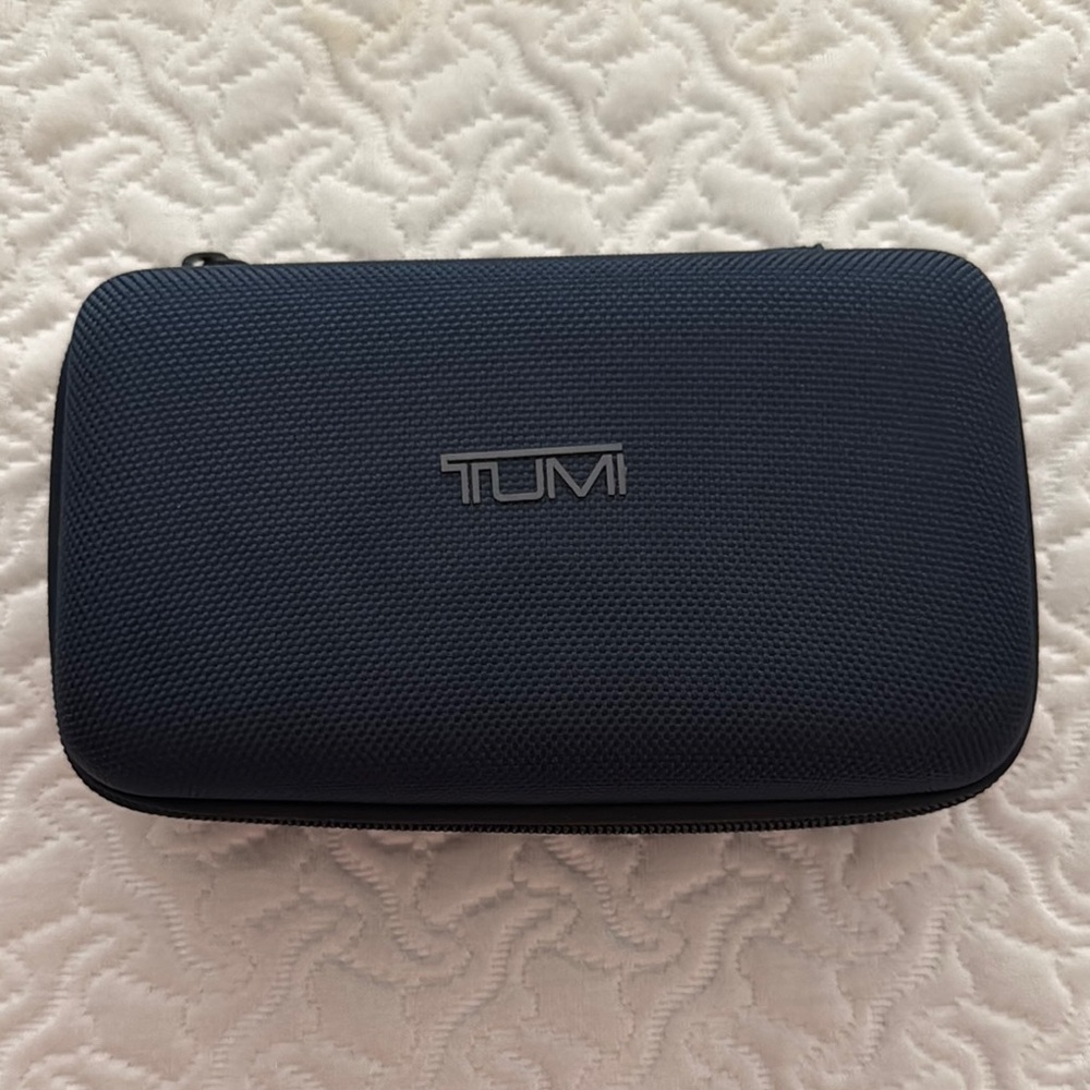 TUMI Navy Compact Organizer